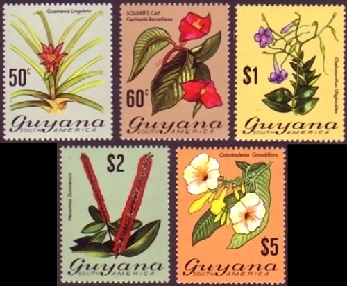 1971 Flowering Plants Stamps