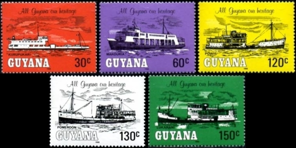 1983 Riverboats Stamps