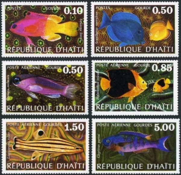 1973 Fish Stamps