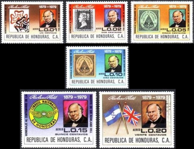 1980 Death Centenary of Sir Rowland Hill (1979) Stamps