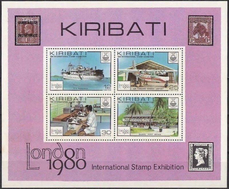 1980 London International Stamp Exhibition Souvenir Sheet