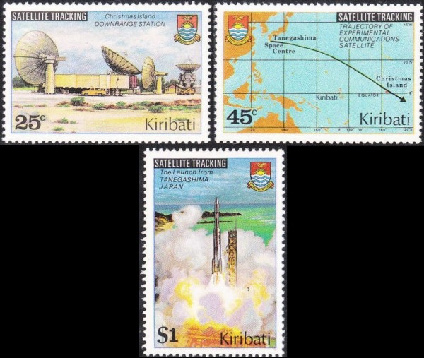 1980 Satellite Tracking Stamps