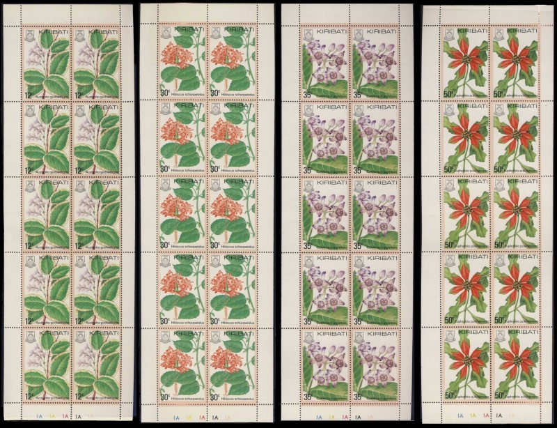 1981 Flowers Sheetlets