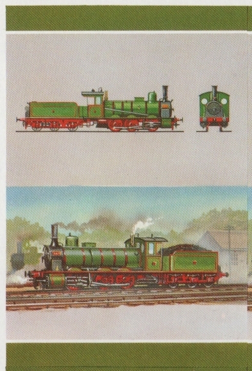 Bequia Locomotives (5th series) 25c All Colors Stage Progressive Color Proof Pair