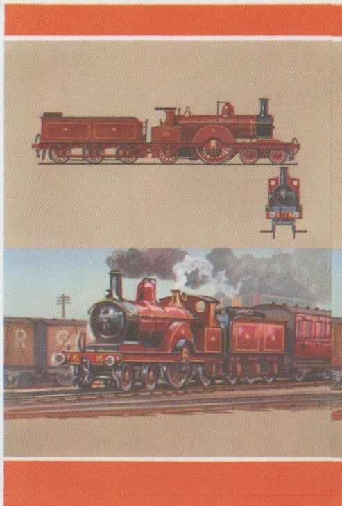 Union Island Locomotives (6th series) 15c All Colors Stage Progressive Color Proof Pair