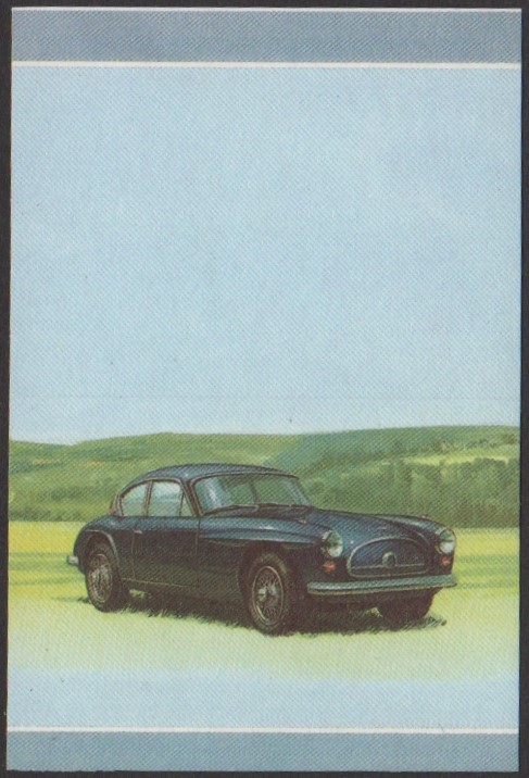Nui 2nd Series 60c 1956 Jensen 541 Automobile Stamp All Colors Stage Color Proof
