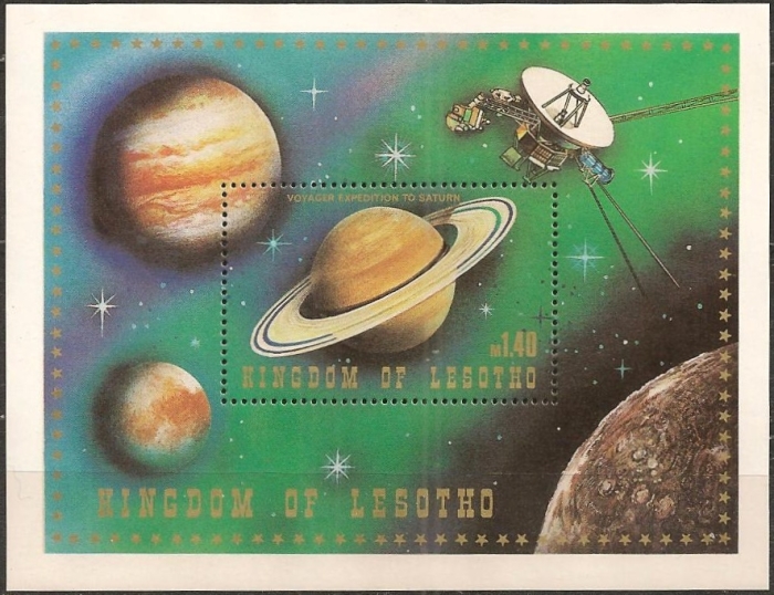 1981 Space Exploration Souvenir Sheet