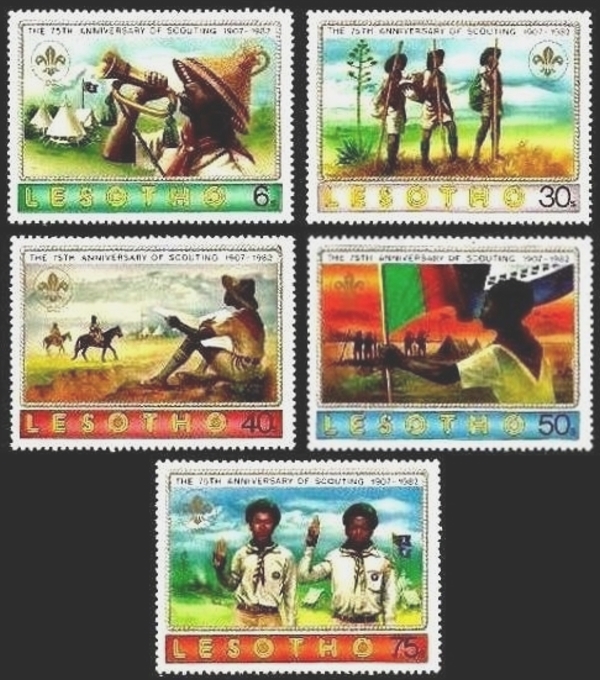 1982 Boy Scouts Movement Stamps