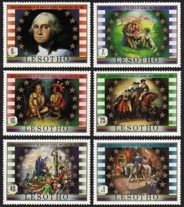 1982 Birth Bicentenary of George Washington Stamps