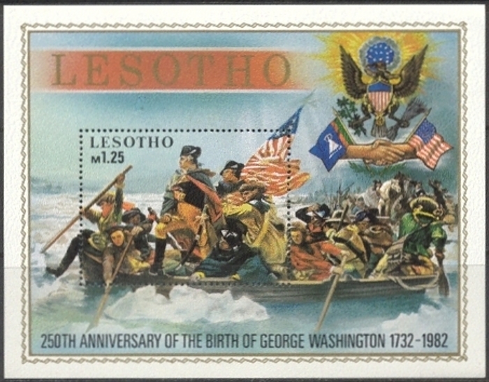 1982 Birth Bicentenary of George Washington Souvenir Sheet