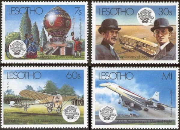 1983 Bicentenary of Manned Flight Stamps