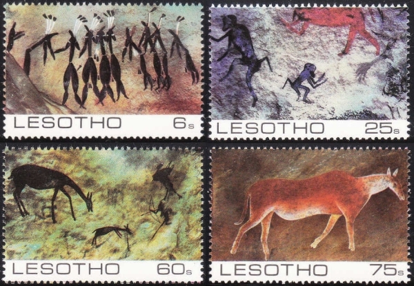 1983 Rock Paintings Stamps