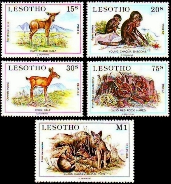 1984 Baby Animals Stamps
