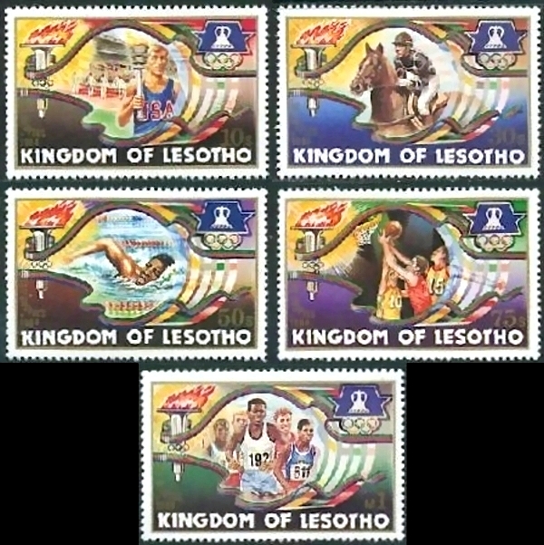 1984 Summer Olympics, Los Angeles Stamps
