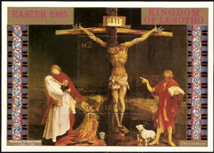 1985 Easter Souvenir Sheet