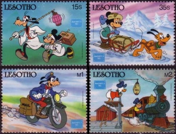 1986 AMERIPEX International Stamp Exhibition Stamps