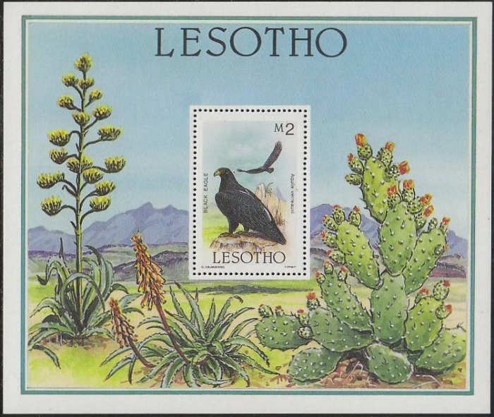 1986 Flora and Fauna of Lesotho Souvenir Sheet