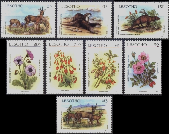 1987 Flora and Fauna Stamps