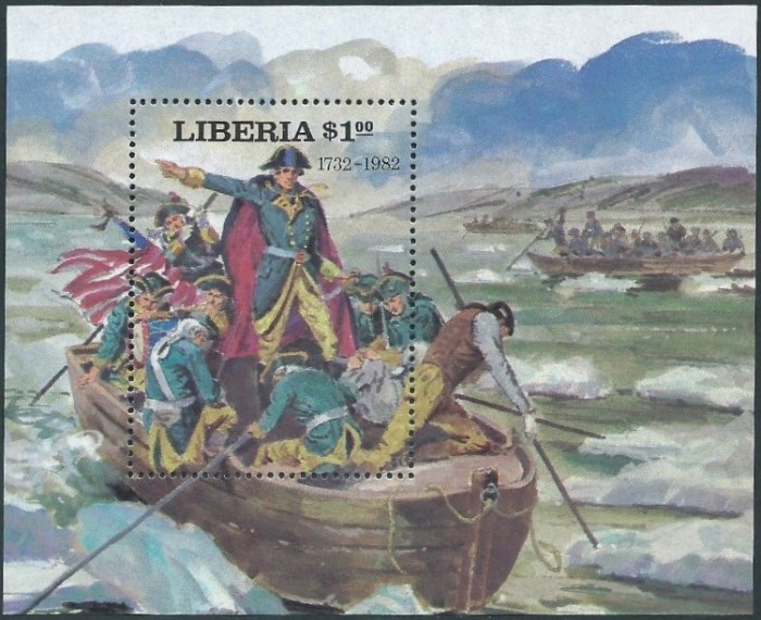 Liberia 1981 Presidents of the United States (1st series) Souvenir Sheet