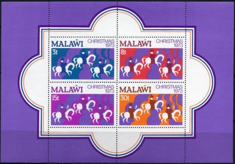 Malawi 1973 Christmas Souvenir Sheet