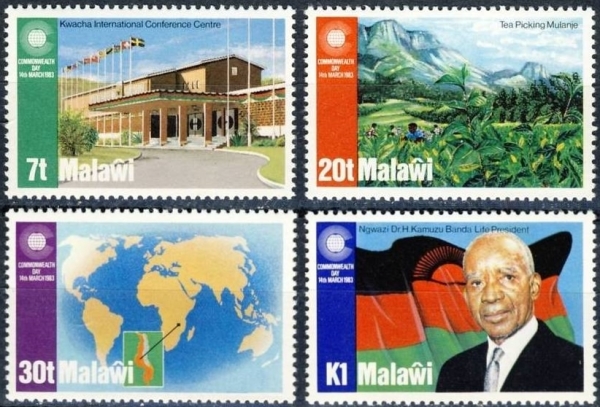 Malawi 1983 Commonwealth Day Stamps