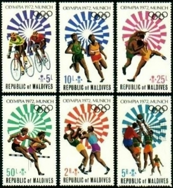 1972 Olympic Games, Munich Stamps