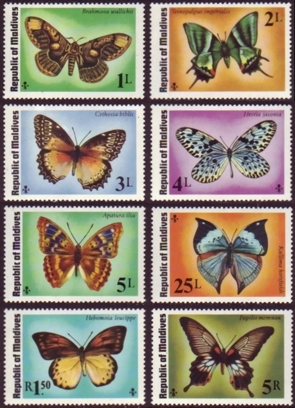 1975 Butterflies and Moths Stamps