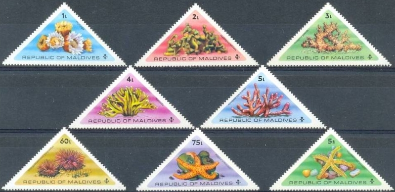 1975 Marine Life Stamps