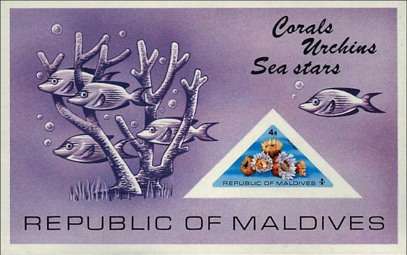 1975 Marine Life Souvenir Sheet