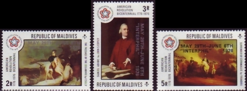 1976 'INTERPHIL 76' International Stamp Exhibition, Philadelphia Stamps
