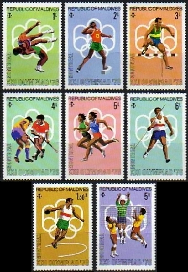 1976 Olympic Games in Montreal Stamps