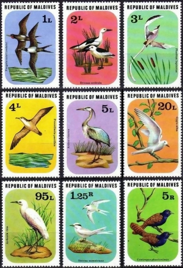 1977 Birds Stamps