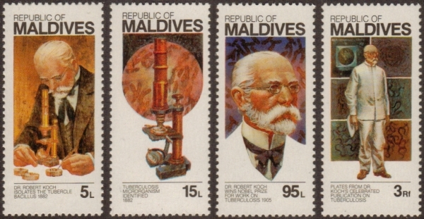 1982 Centenary of Robert Koch's Discovery of Tubercle Bacillus Stamps