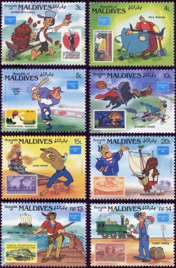 1986 'AMERIPEX' International Stamp Exhibition, Chicago Stamps