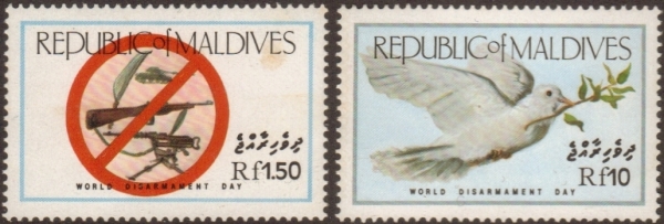 1986 World Disarmament Day Stamps