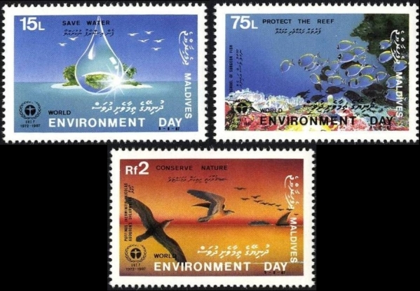 1988 World Environment Day (1987) Stamps