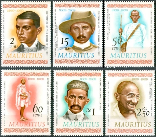1969 Birth Centenary of Mahatma Gandhi Stamps