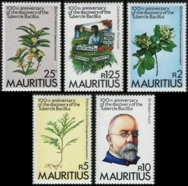 1982 Centenary of Robert Koch's Discovery of Tubercle Bacillus Stamps