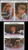 Saint Vincent 1986 Royal Wedding Forgeries
