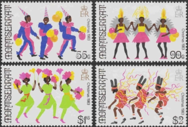 1983 Christmas, Carnival Stamps
