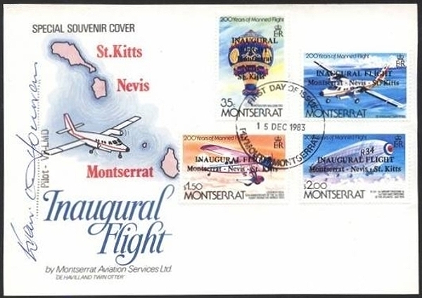 1983 Bicentenary of Manned Flight Reprints on First Day Cover