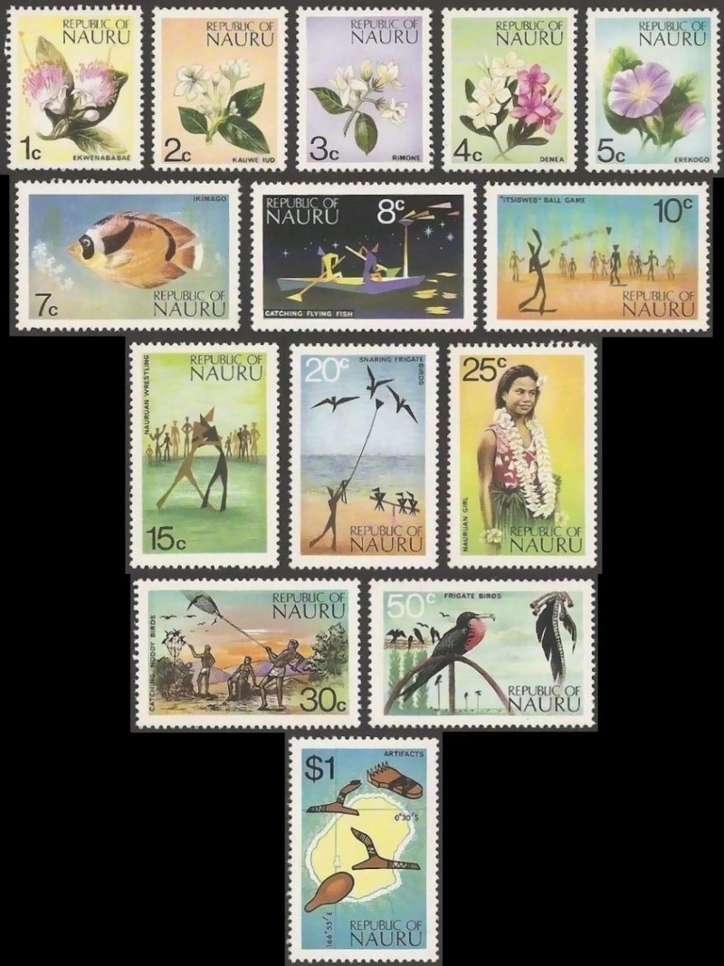 1973 Definitive Stamps