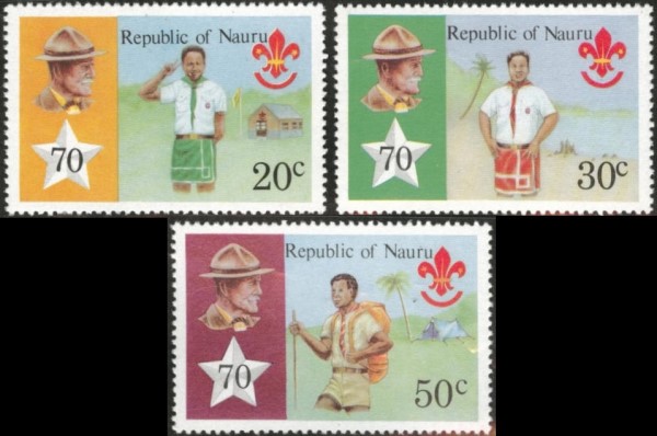 1978 70th Anniversary of the Boy Scout Movement Stamps