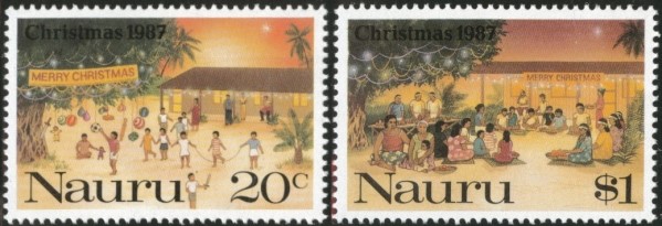 1987 Christmas Stamps
