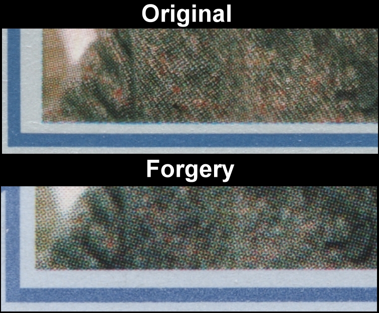 1986 60th Birthday of Queen Elizabeth Fake with Original Screen and Color Comparison