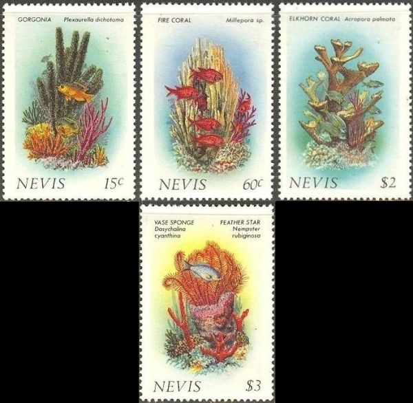 1986 Corals (2nd series) Stamps