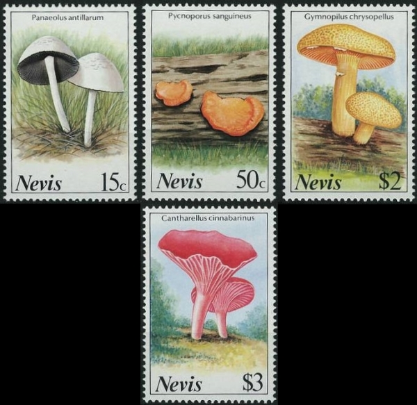1987 Fungi (1st series) Stamps