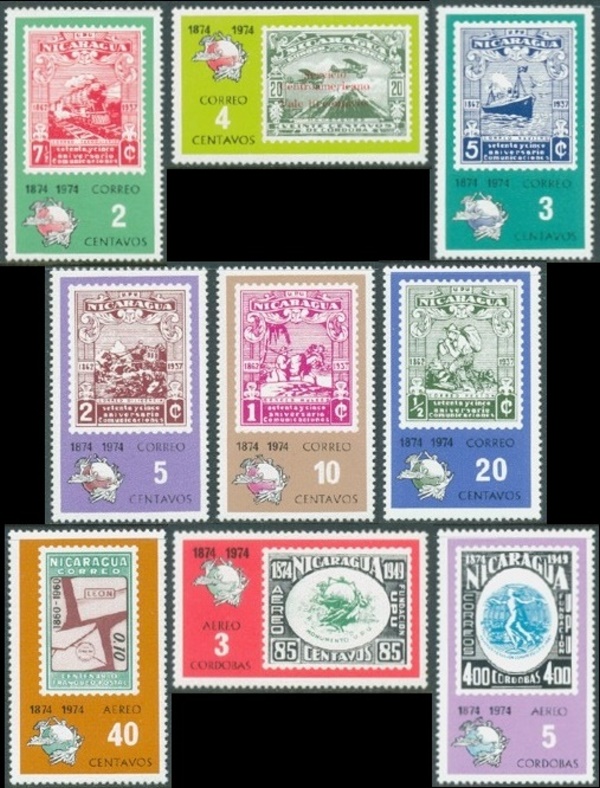 1974 Centenary of the Universal Postal Union Stamps