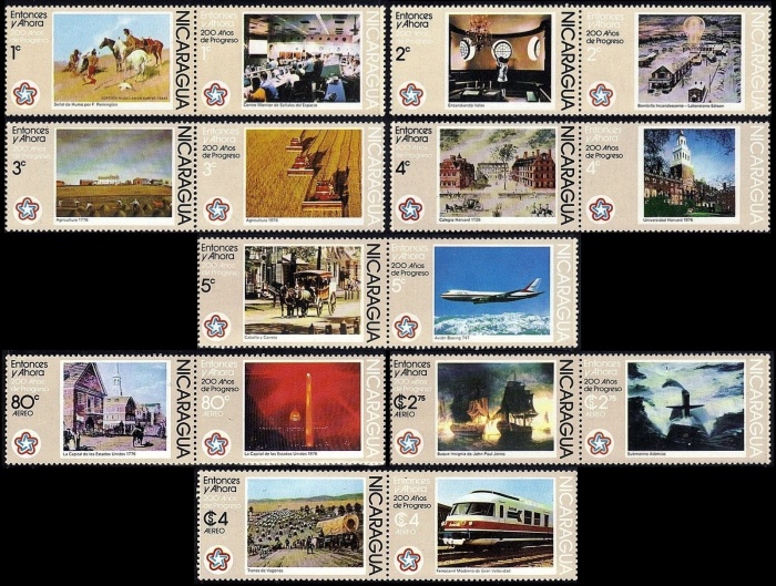 1976 Bicentenary of the American Revolution (2nd issue) Stamps