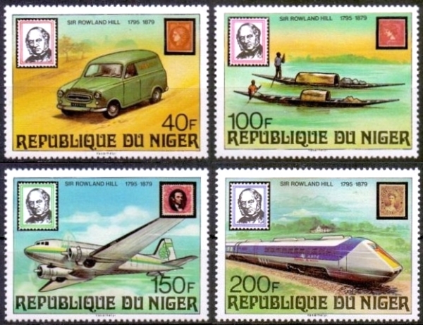 Niger 1979 Death Centenary of Sir Rowland Hill Stamps